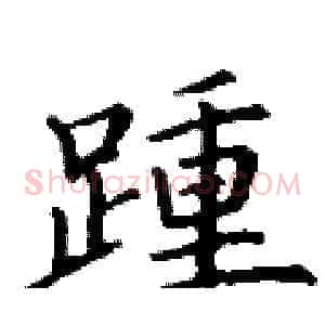 踵