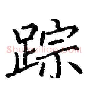 踪
