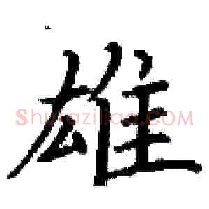 雄