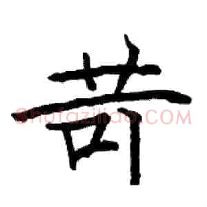 苛