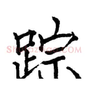 踪