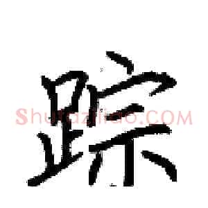 踪