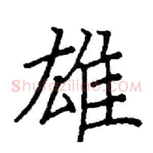 雄