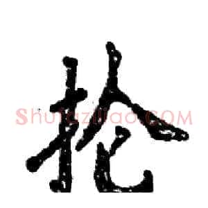 抡