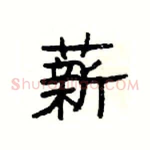 薪