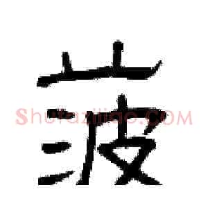 菠