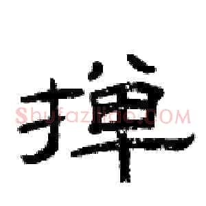 掸