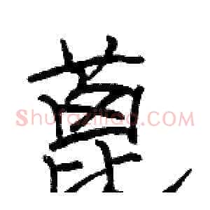 蓖