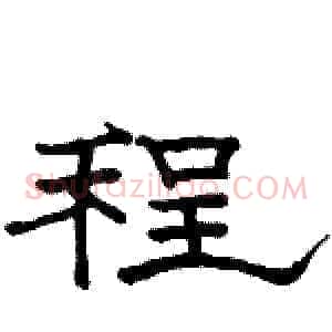 程