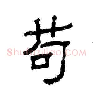 苟