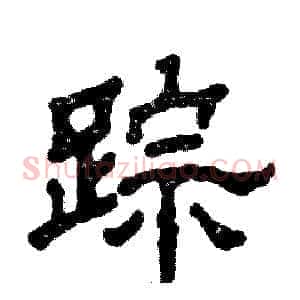踪