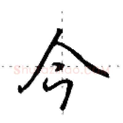 今硬笔行书写法,摘自田英章硬笔书法字帖