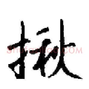 揪