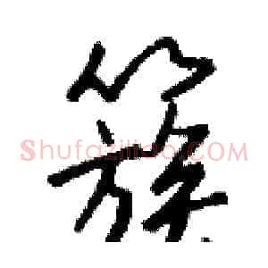 簇