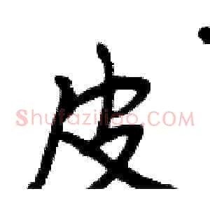 皮