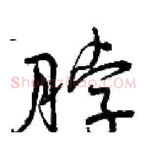 脖