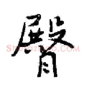 臀