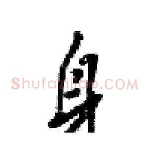 身