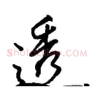 透