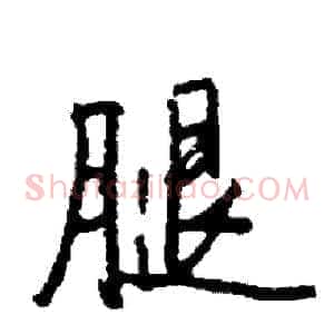 腿