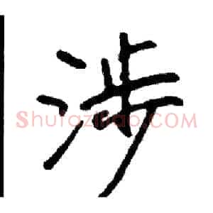 涉
