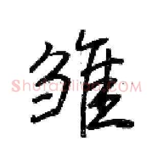 雏