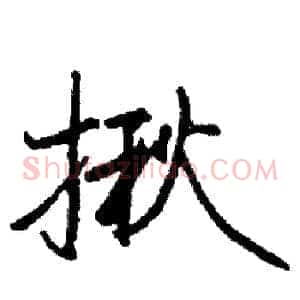 揪