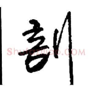 剖