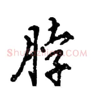 脖