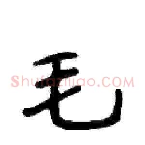 毛