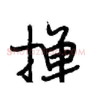 掸