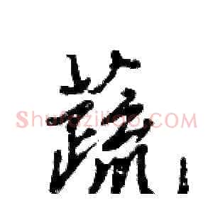 蔬