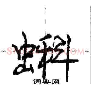 蝌
