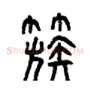 簇