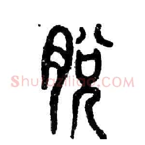脱