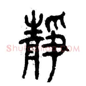 静