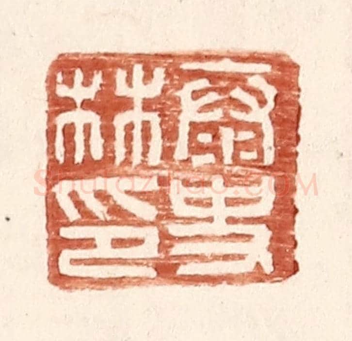 明 王常《泰史林印》篆刻印章作品