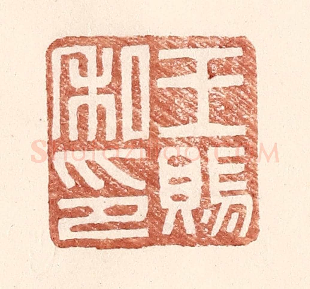 明 王常《王賜私印》篆刻印章作品