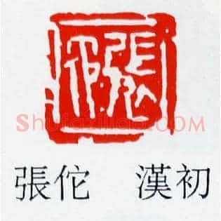 張,张佗,他