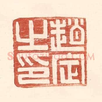 赵定之印